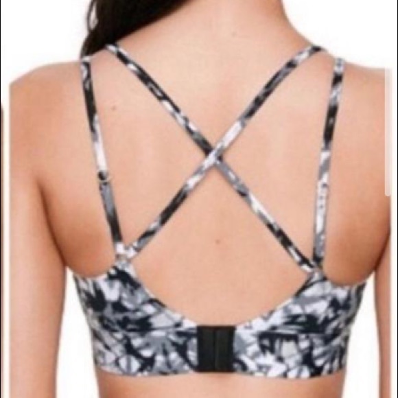 Victoria secrets crossed-back push up blue bralette, adjustable, size: small - Picture 5 of 5